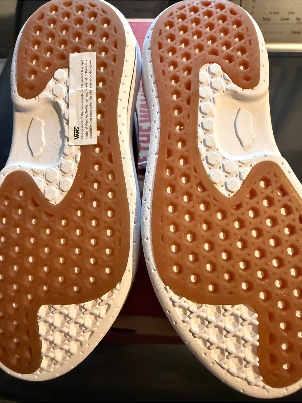 Vans Old Skool Over Black and White Low-Top Sneakers - Picture 3 of 3